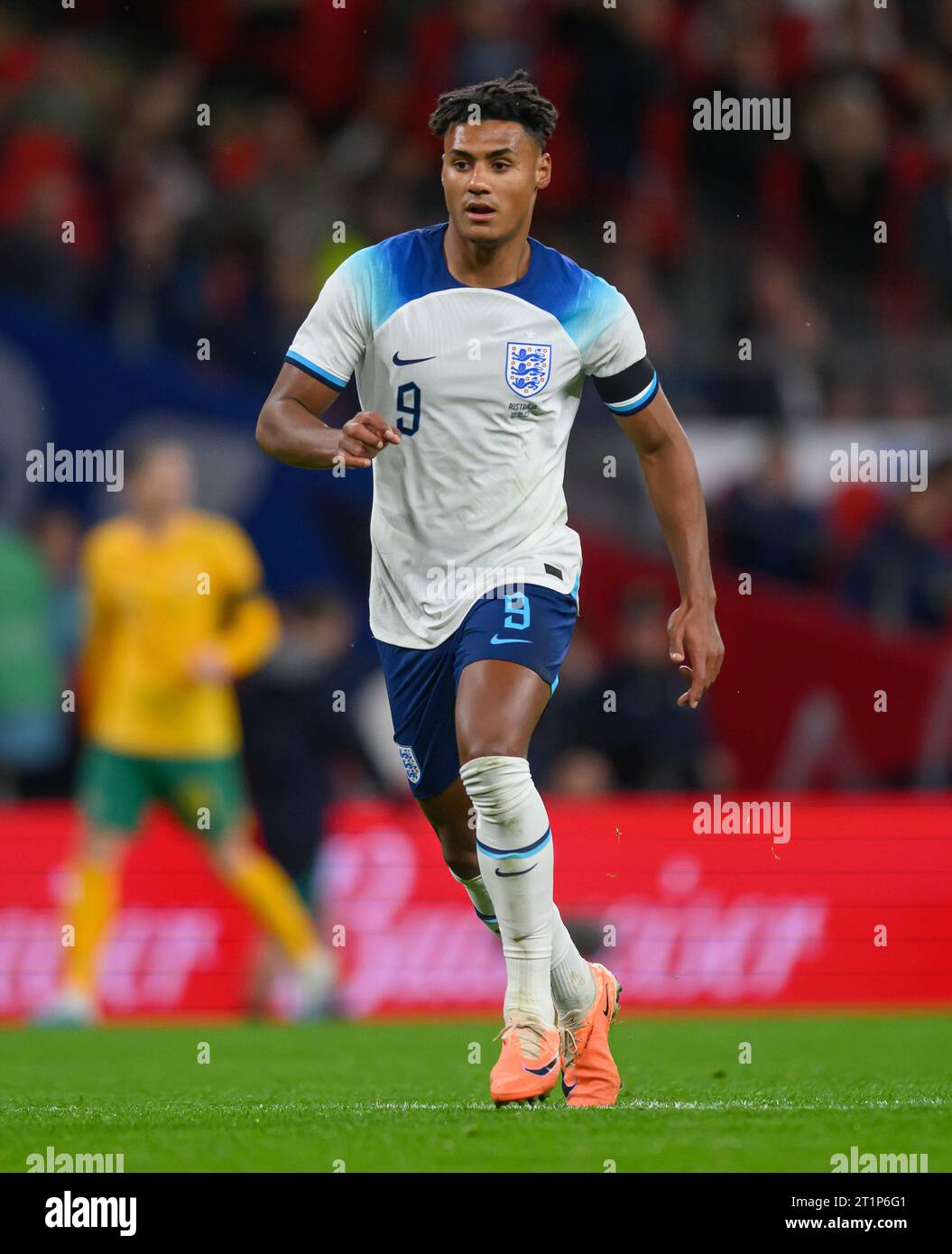 13 Oct 2023 - England v Australia - International Friendly - Wembley Stadium. England's Ollie Watkins during the match against Australia. Picture : Mark Pain / Alamy Live News Stock Photo