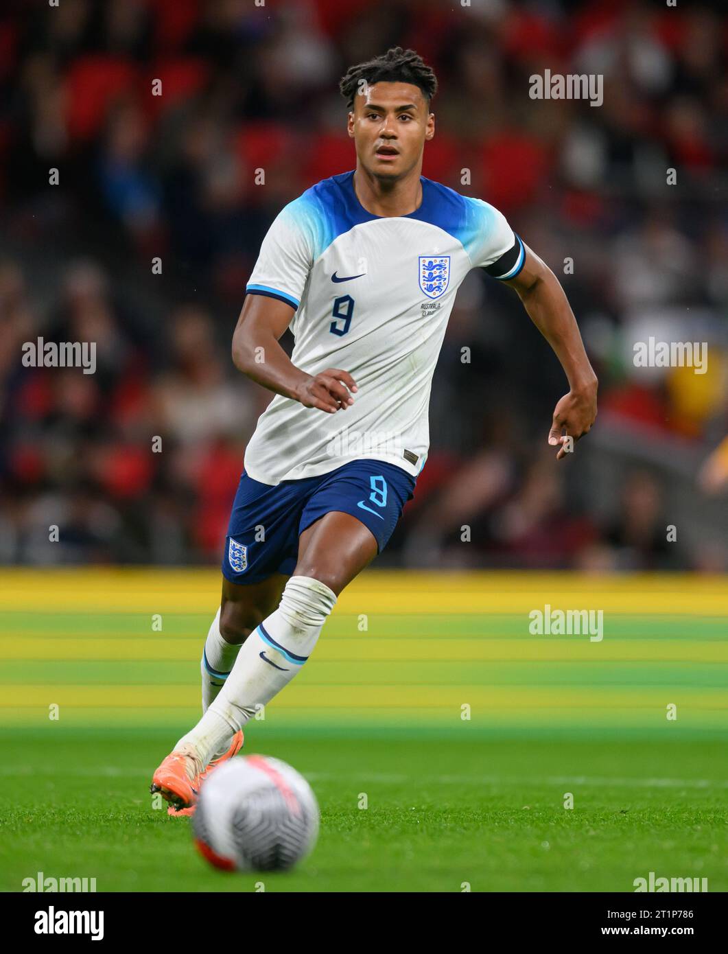 13 Oct 2023 - England v Australia - International Friendly - Wembley Stadium. England's Ollie Watkins during the match against Australia. Picture : Mark Pain / Alamy Live News Stock Photo