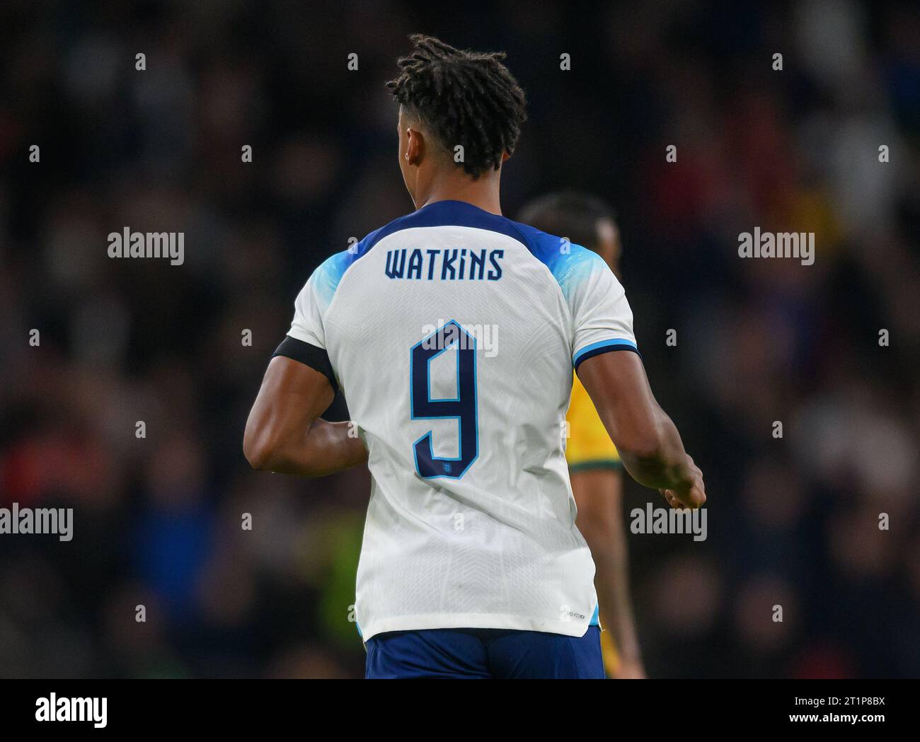 13 Oct 2023 - England v Australia - International Friendly - Wembley Stadium. England's Ollie Watkins during the match against Australia. Picture : Mark Pain / Alamy Live News Stock Photo