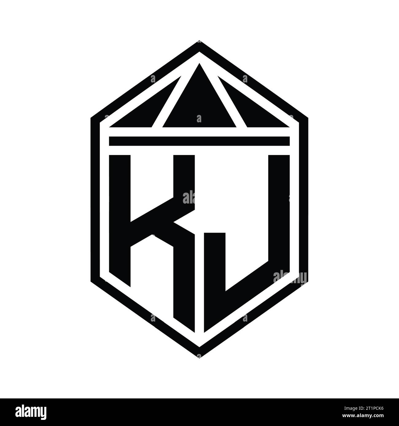 Letter kj logo hi-res stock photography and images - Alamy