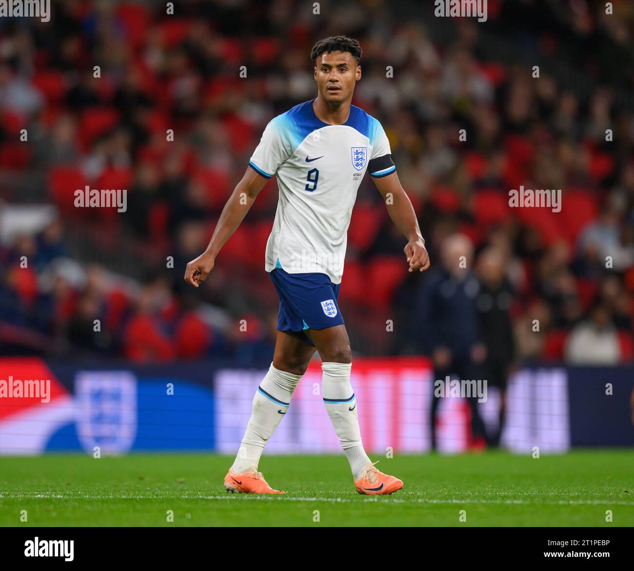 13 Oct 2023 - England v Australia - International Friendly - Wembley Stadium. England's Ollie Watkins during the match against Australia. Picture : Mark Pain / Alamy Live News Stock Photo