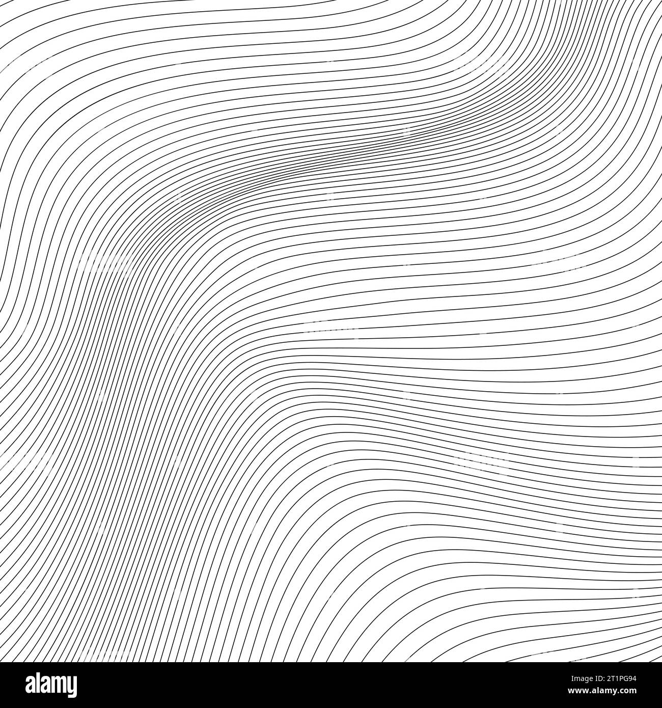 abstract black and white vector wave background Stock Vector Image ...