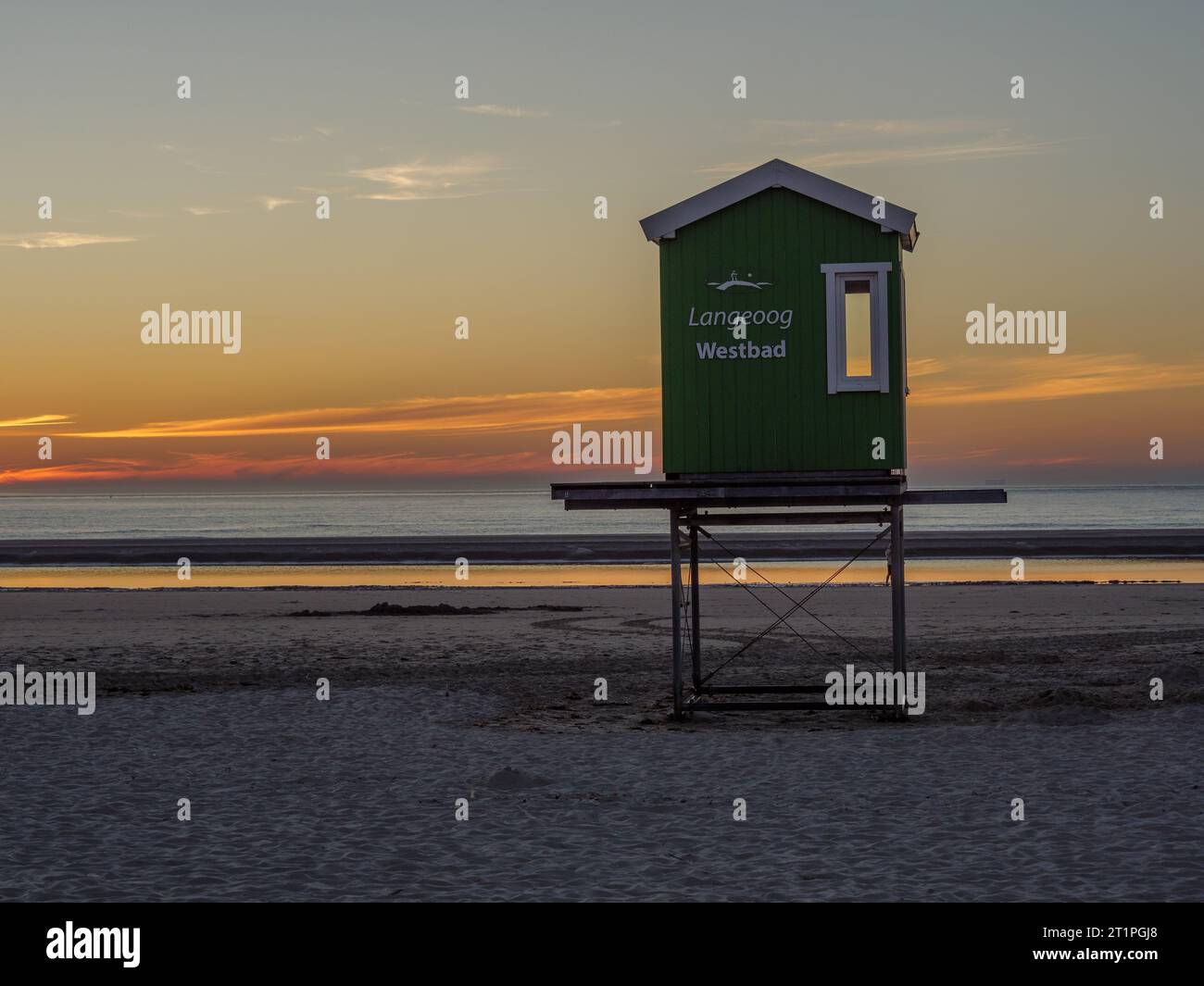 Langeoog island in germany Stock Photo Alamy