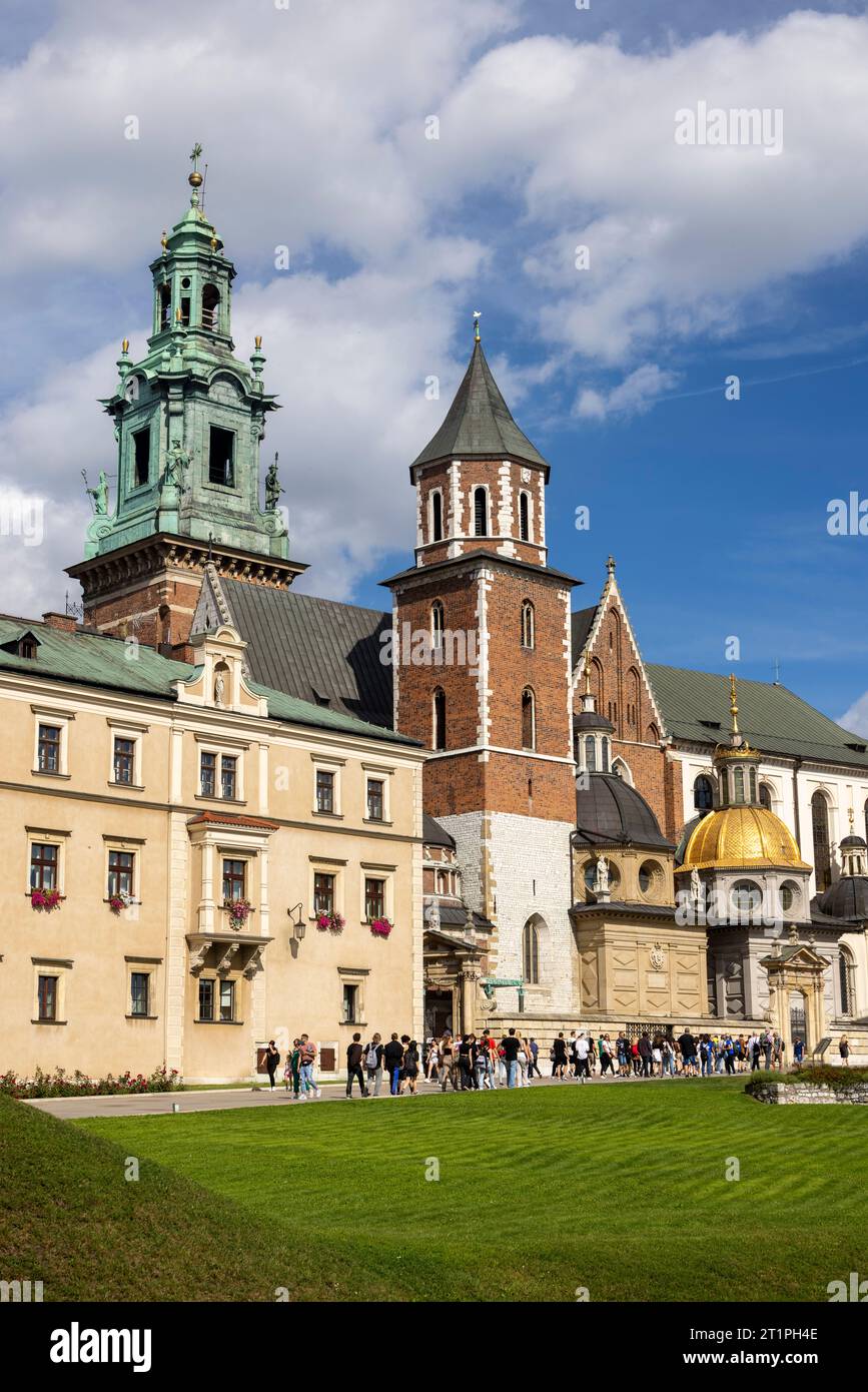 Wawel Cathedral, Krakow, Poland Stock Photo