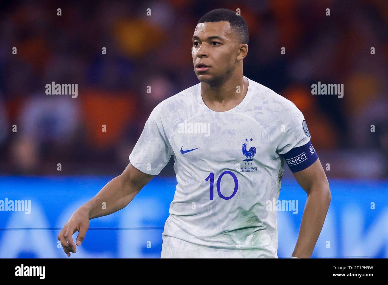 AMSTERDAM, NETHERLANDS - OCTOBER 13: Kylian Mbappe (France) During The ...