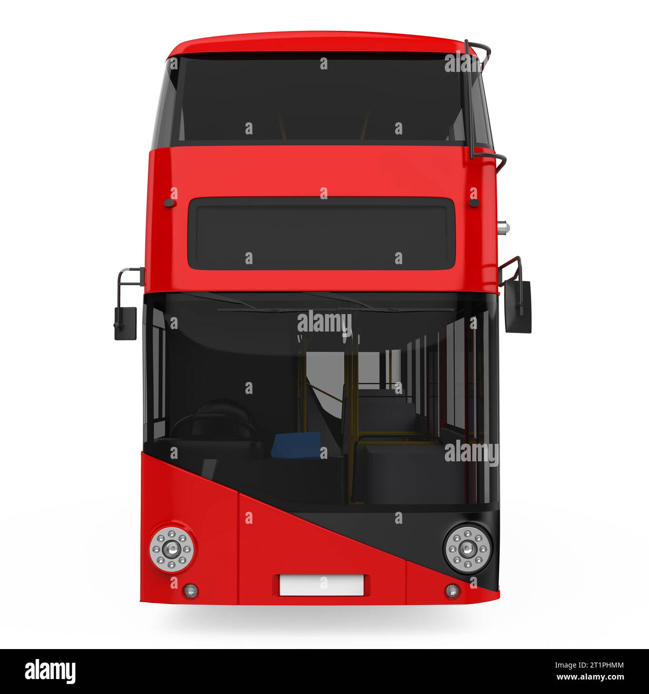 double-decker-bus-isolated-stock-photo-alamy
