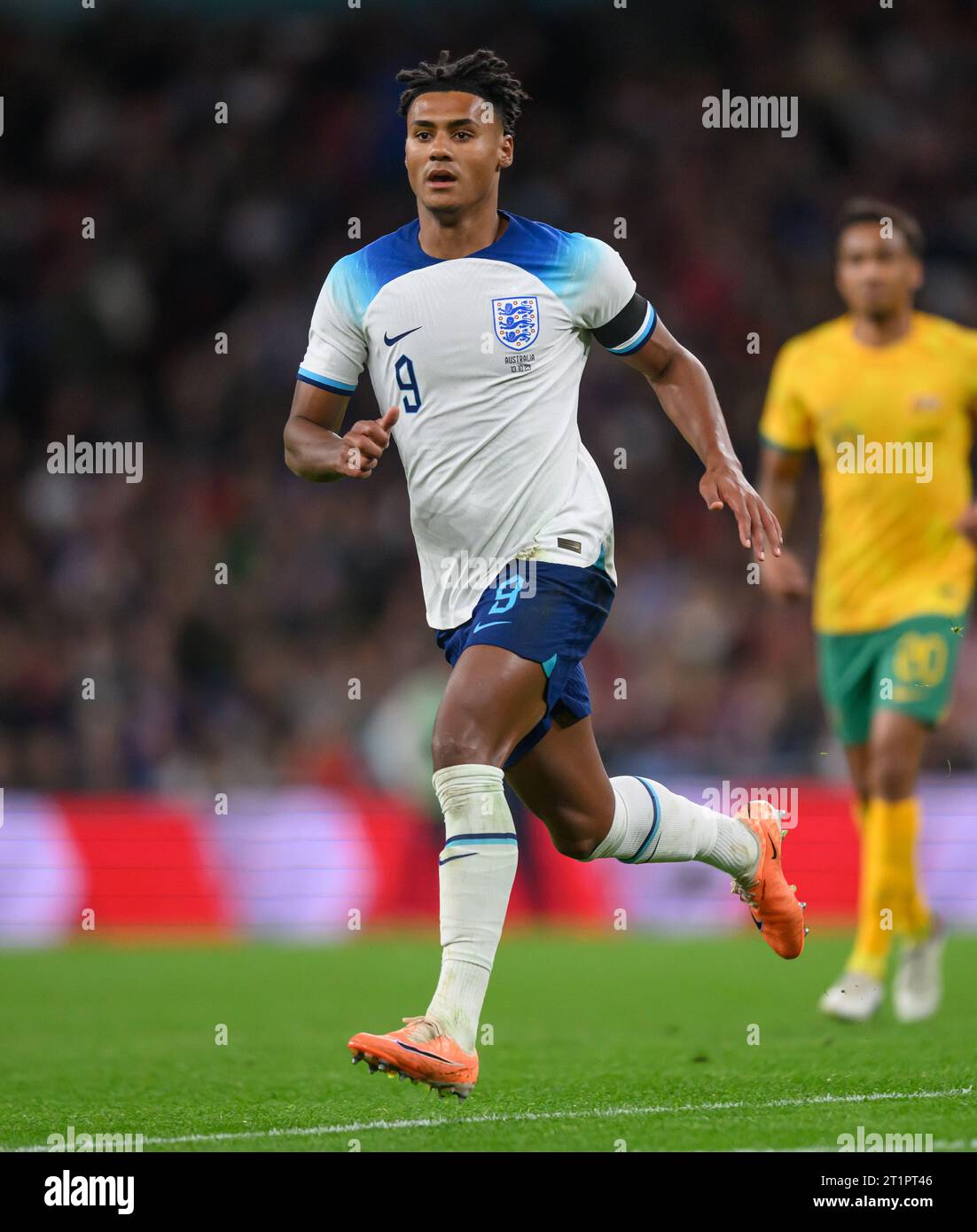 13 Oct 2023 - England v Australia - International Friendly - Wembley Stadium. England's Ollie Watkins during the match against Australia. Picture : Mark Pain / Alamy Live News Stock Photo