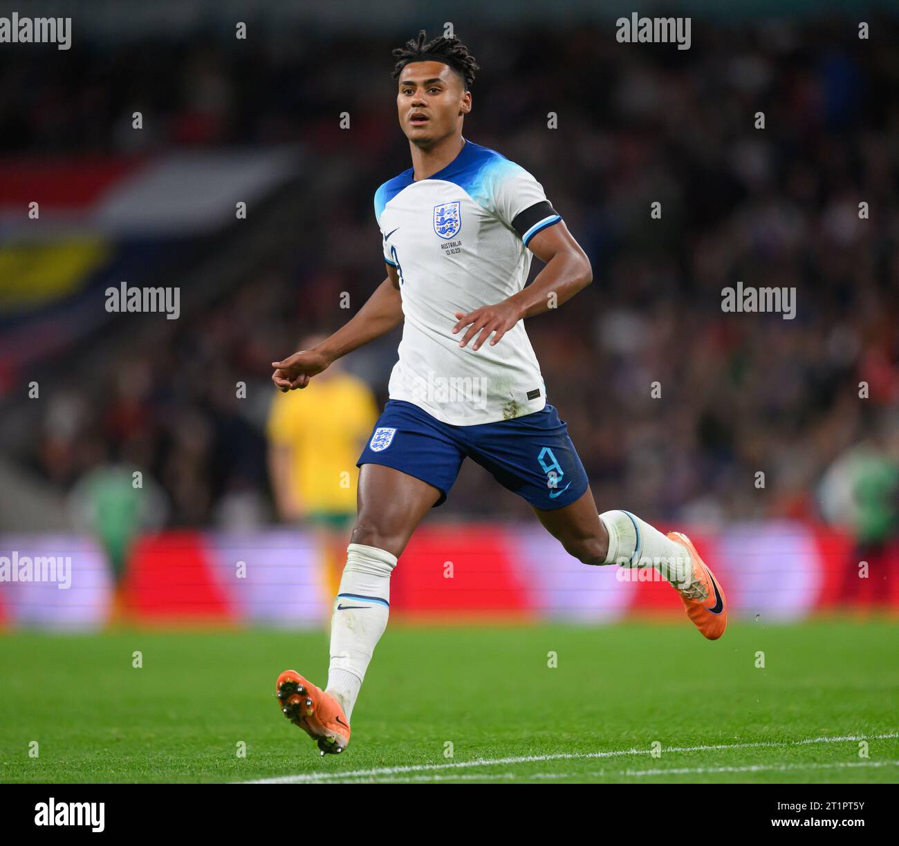 13 Oct 2023 - England v Australia - International Friendly - Wembley Stadium. England's Ollie Watkins during the match against Australia. Picture : Mark Pain / Alamy Live News Stock Photo