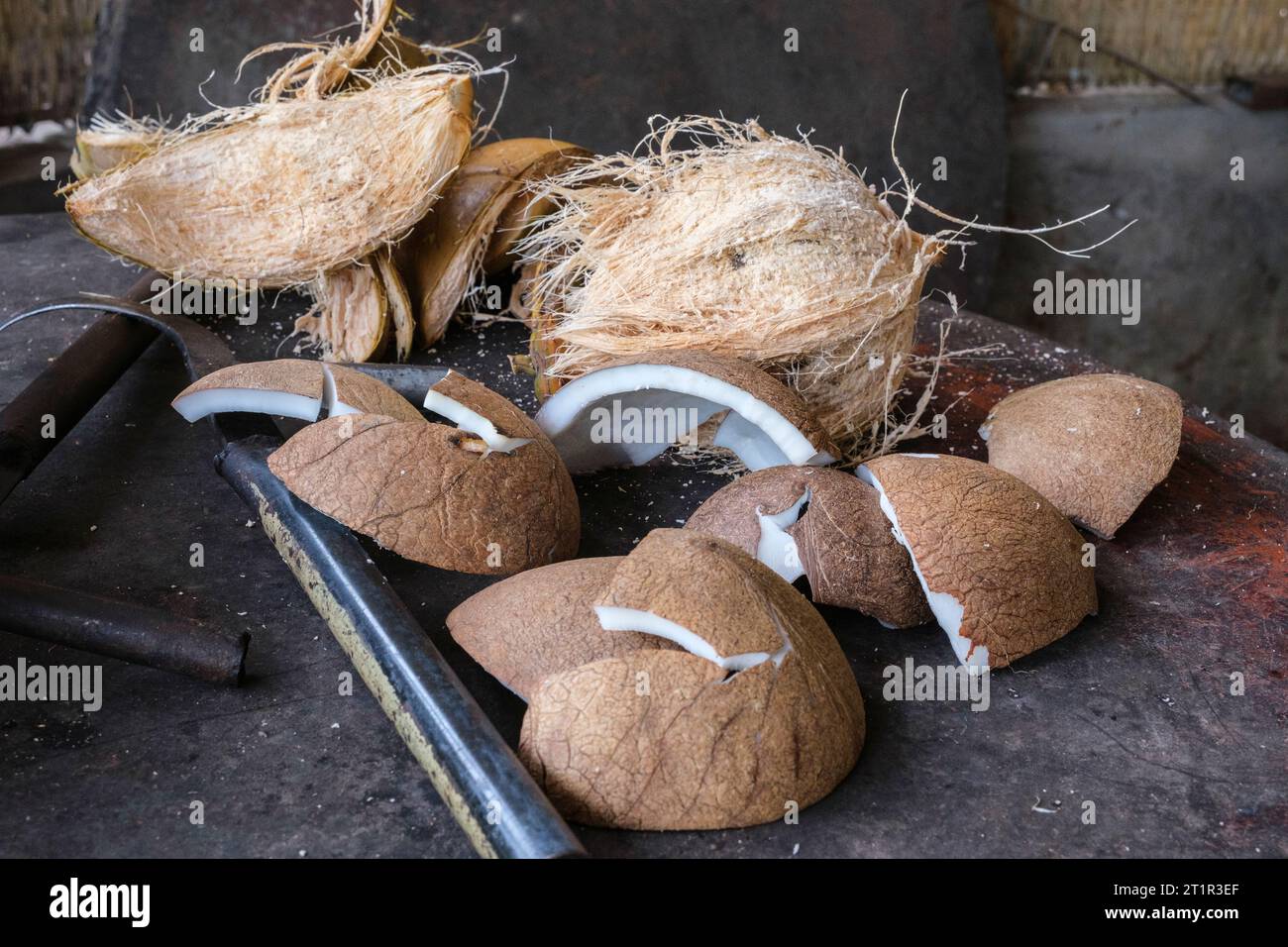 Coconut Candy Factory, Vietnam, between Ho Chi Minh and Can Tho