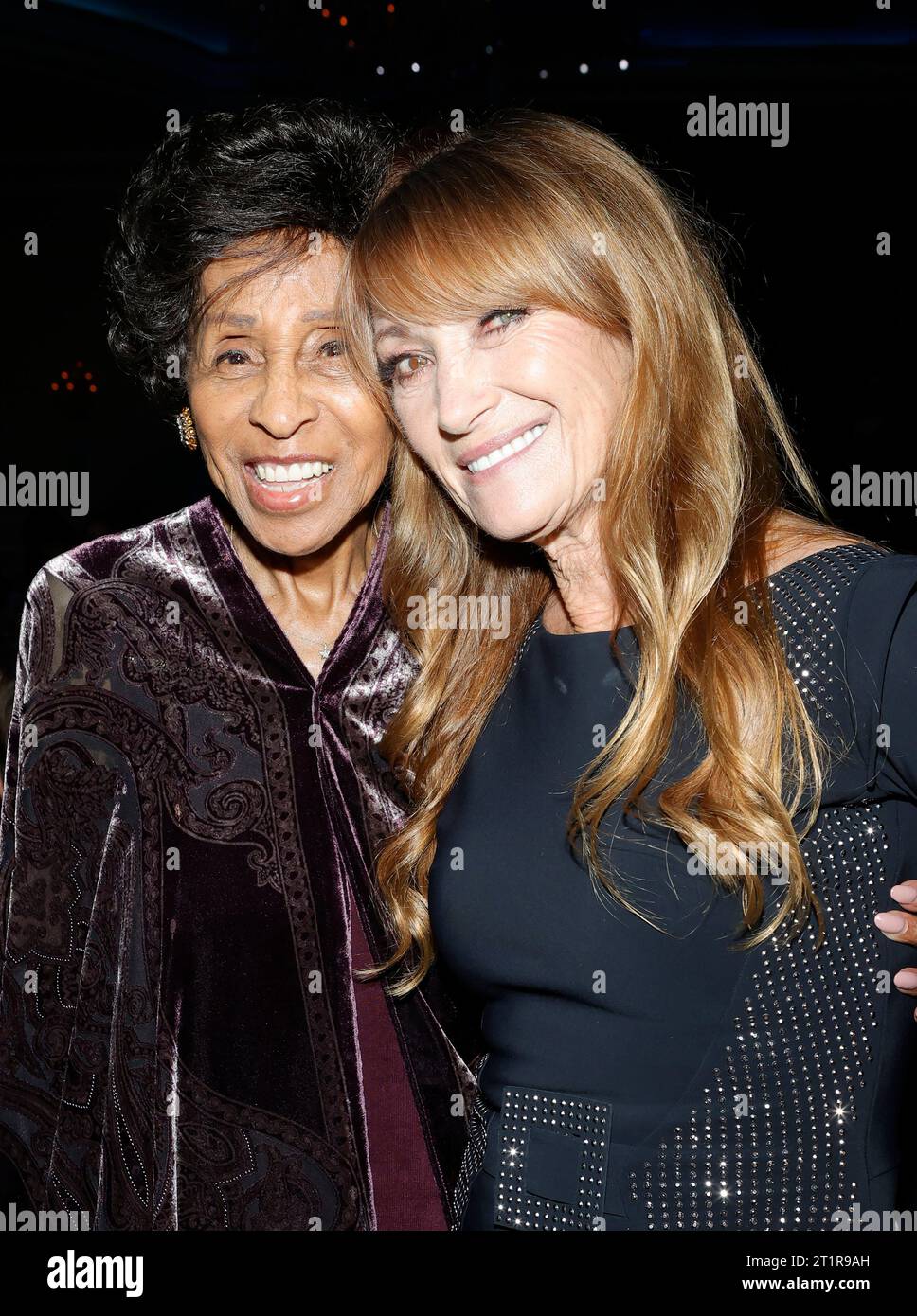 Los Angeles, Ca. 14th Oct, 2023. Marla Gibbs, Jane Seymour, at The Wags & Walks 12th Annual Benefit Gala-Inside at The Taglyan Complex in Los Angeles, California on October 14, 2023. Credit: Faye Sadou/Media Punch/Alamy Live News Stock Photo