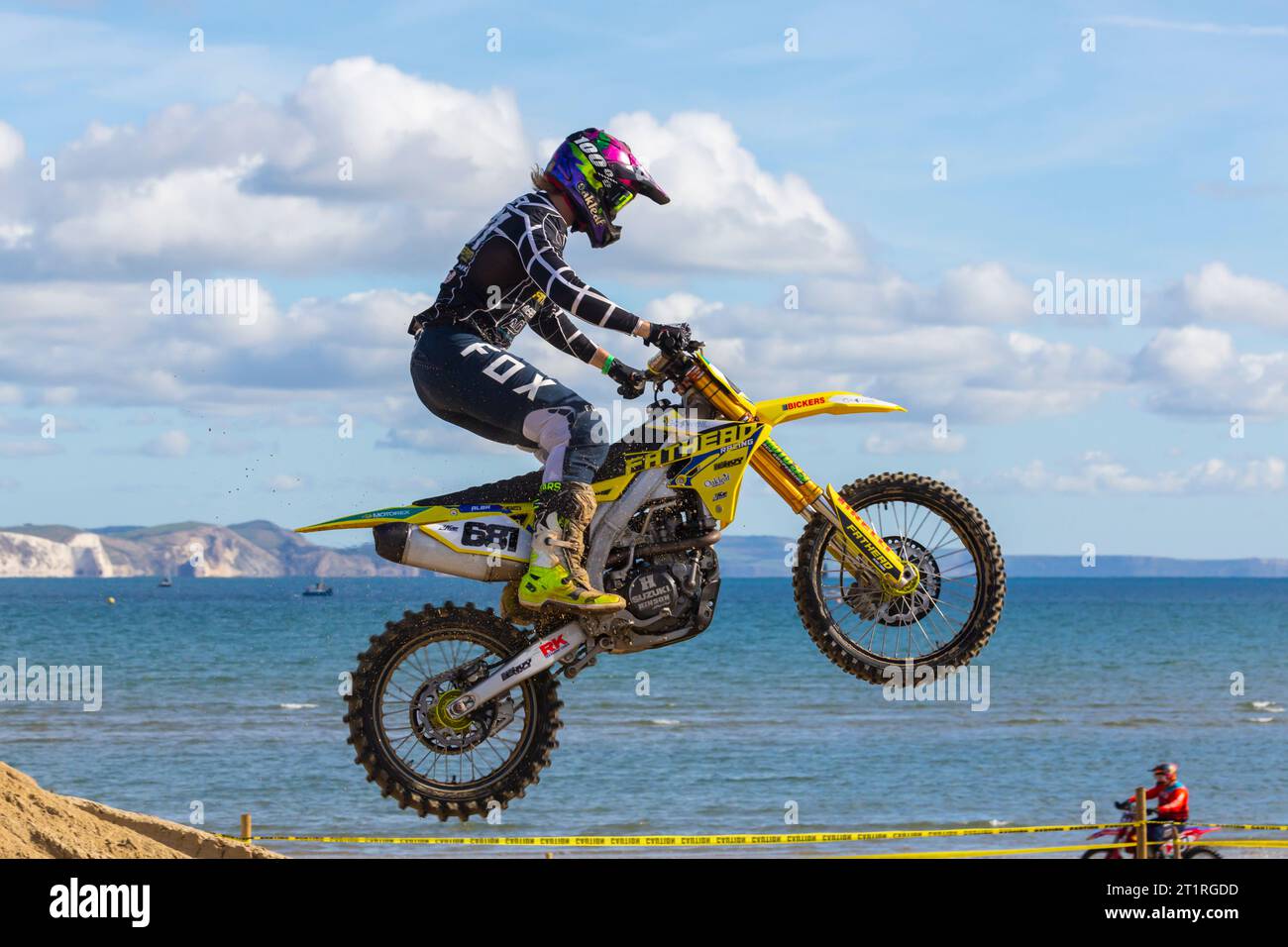 Weymouth, Dorset, UK. 15th October 2023. Thousands of spectators flock