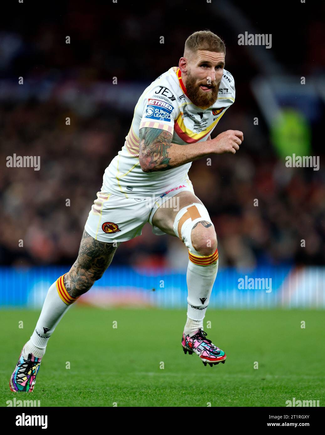 Catalans Dragons Sam Tomkins during the Betfred Super League final match at Old Trafford, Manchester. Picture date: Saturday October 14, 2023. Stock Photo