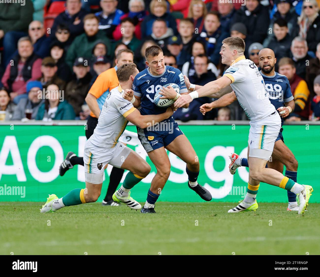 Salford, Lancashire, UK. 15th October 2023; AJ Bell Stadium, Salford