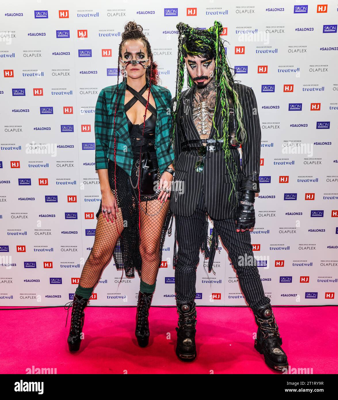 London excel salon international 2023 hires stock photography and