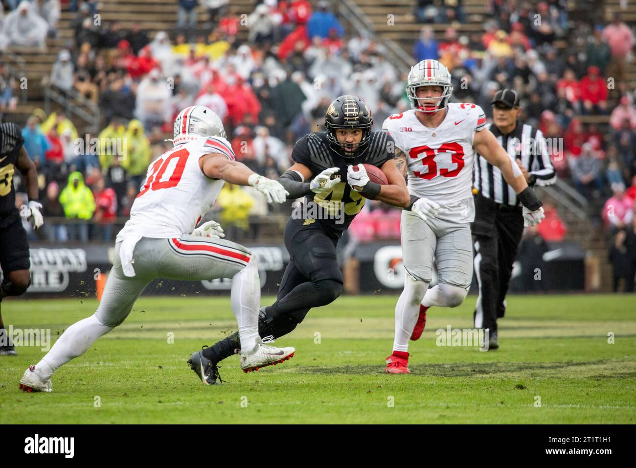 West Lafayette, Indiana, USA. 14th October, 2023. Ohio State University