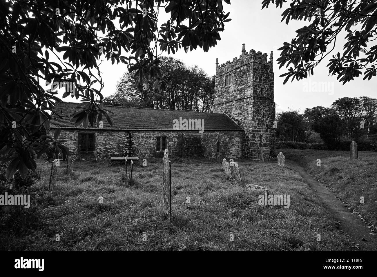 WARLEGGAN CHURCH ST.BARTHOLOMEWS CHURCH BODMIN MOOR PL30 4HB Stock