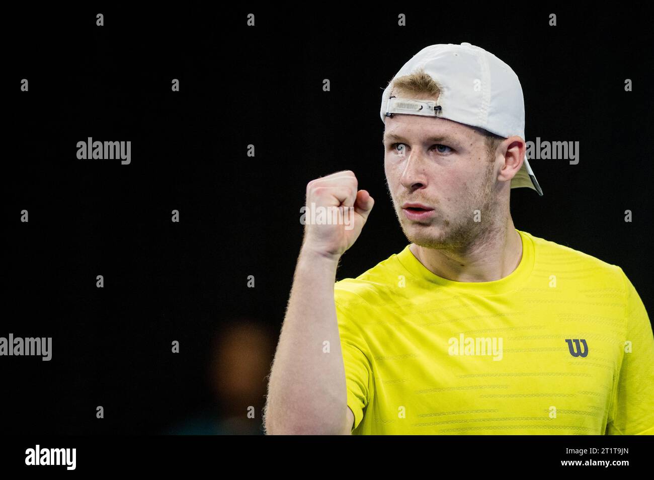 Antwerp, Belgium. 15th Oct, 2023. Belgian Gauthier Onclin pictured in