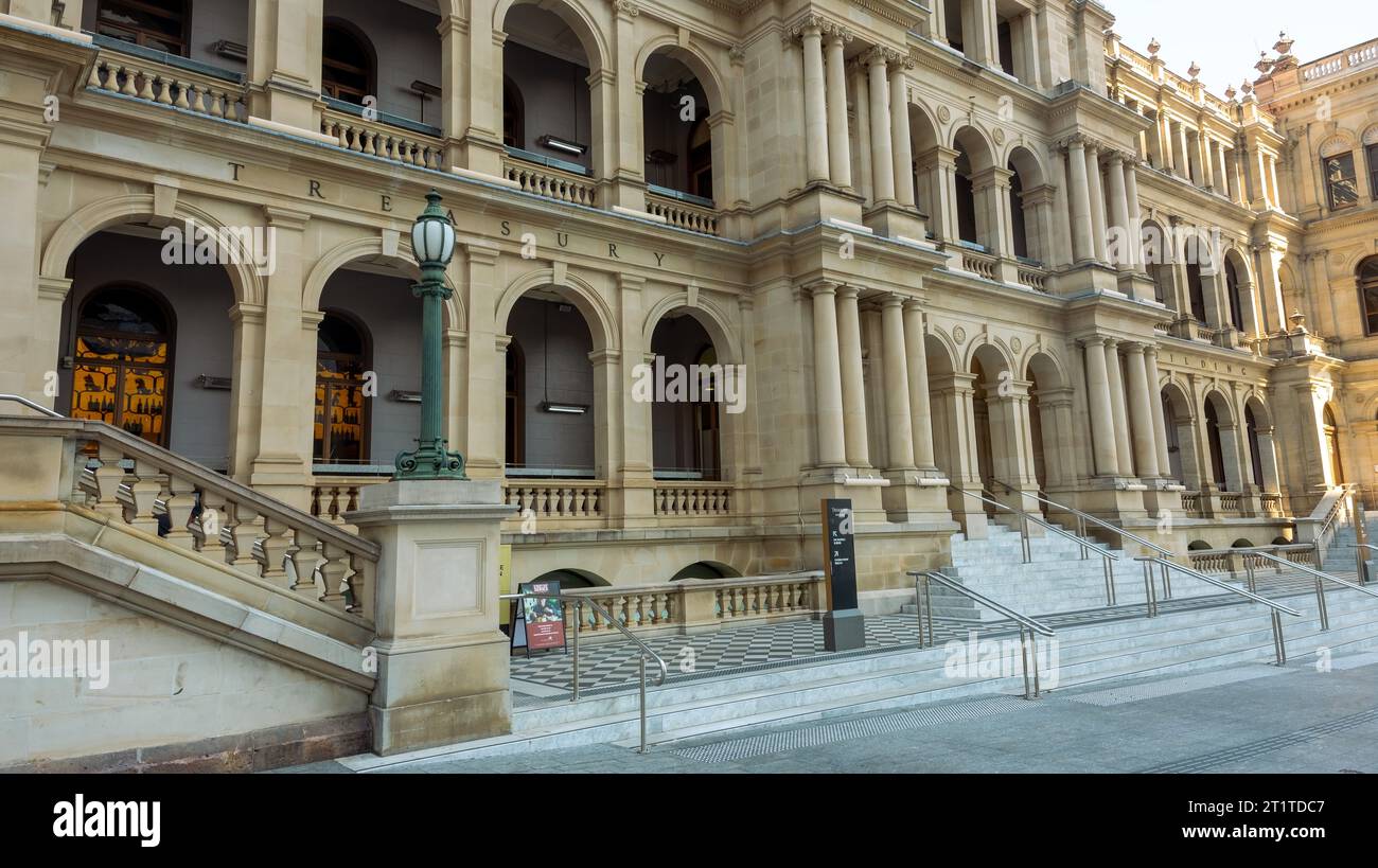 Casino for gambling in the CBD of Brisbane, Queensland, Australia Stock