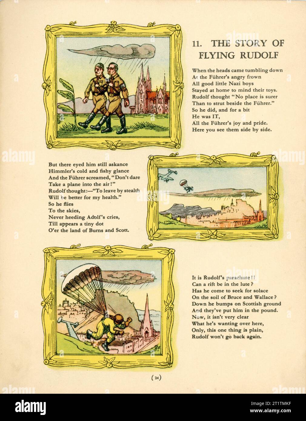 8 Rudolf Flying The Story of Flying Rudolf featuring Adolf Hitler and Rudolf Hess in ...