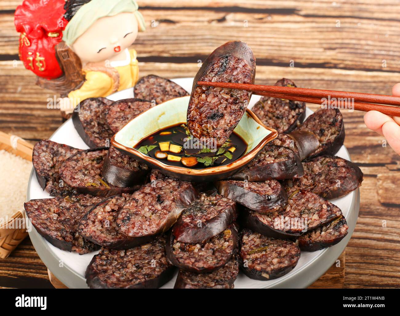 chinese Sticky Rice or glutinous rice Stock Photo - Alamy