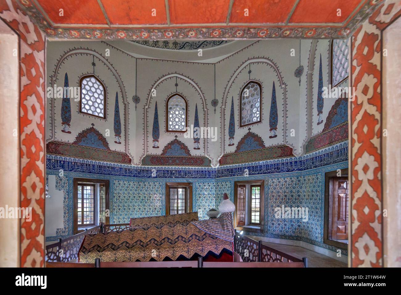 Tomb Of Sehzade Mustafa In Muradiye Complex In Bursa Turkey Stock 