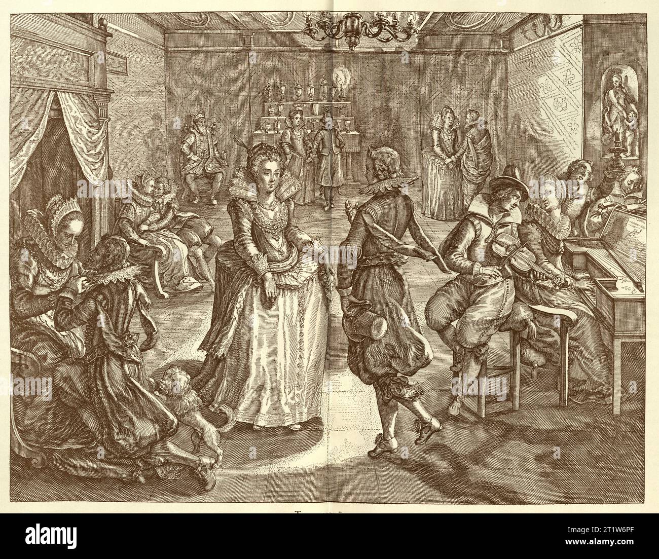 アート・デザイン・音楽 Early History of Engraving in France 17th century french engraving hi-res stock photography and images