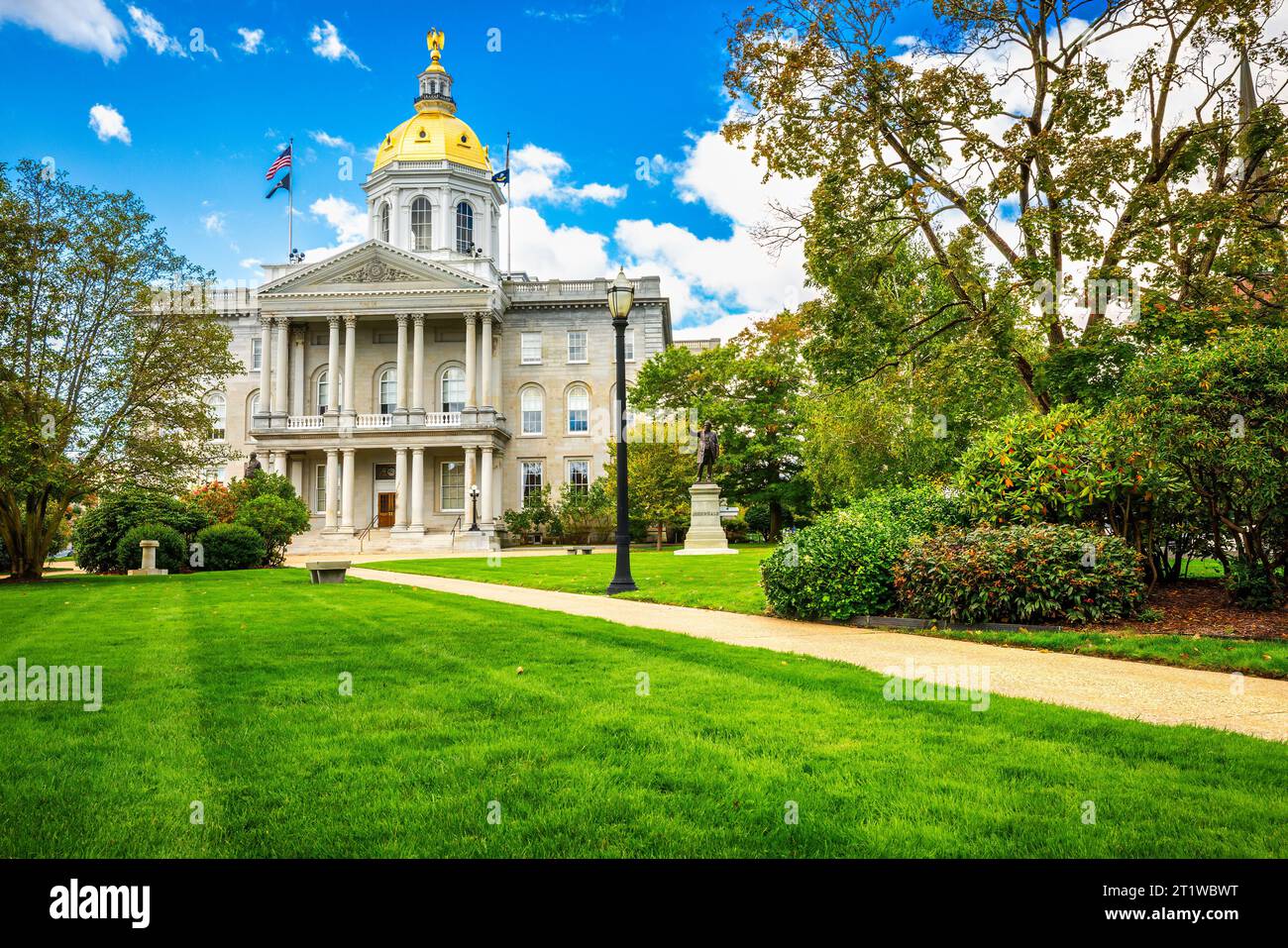 New Hampshire State House, in Concord, NH Stock Photo