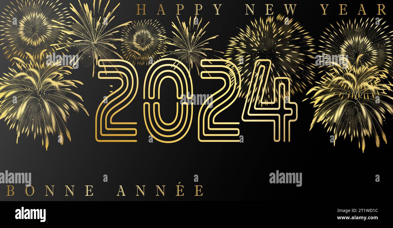 ❄️ Nouvel An, 2024 png, Bonne Année - New Year clipart