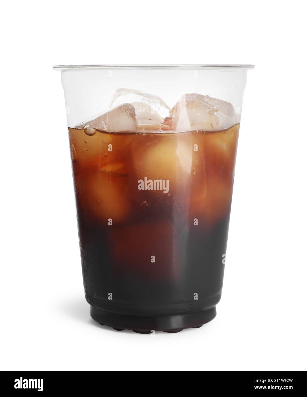 Glass Flat White Cup Cold Extract Coffee Cup Ice American Latte