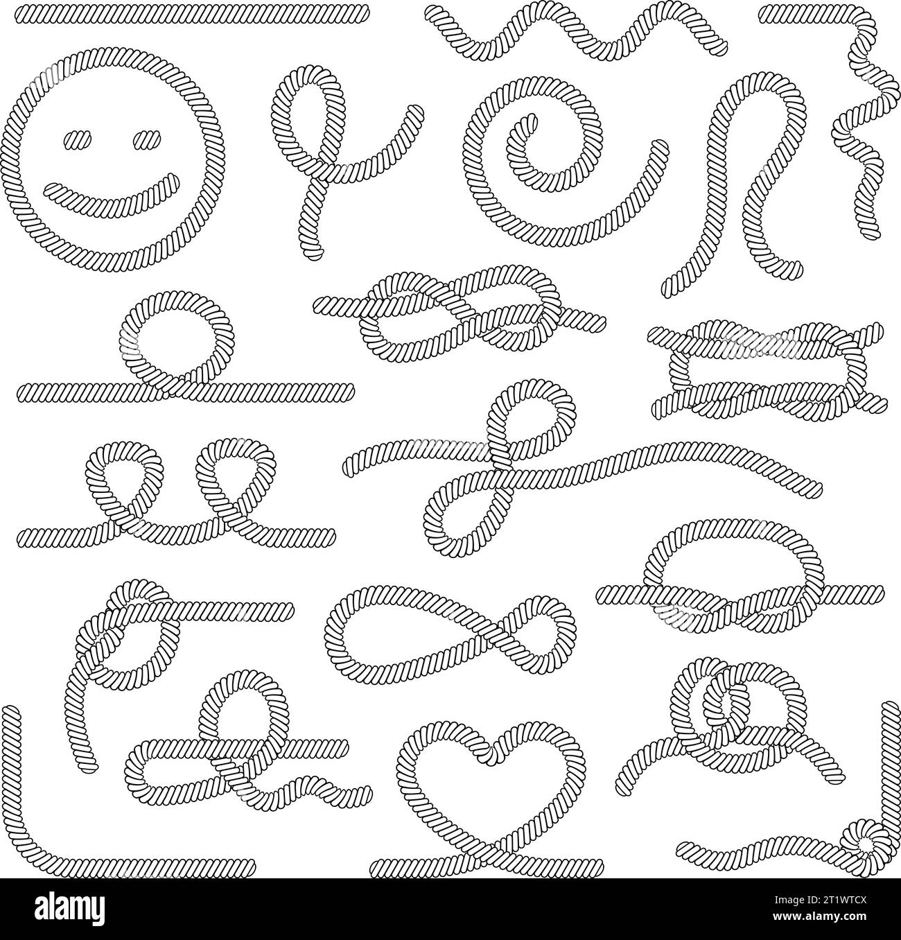 Sailing knot illustration hi-res stock photography and images - Page 4 -  Alamy