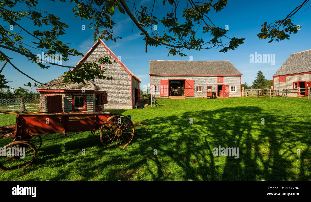 Farm Orwell Corner Historic Village Vernon Bridge, Prince Edward Island