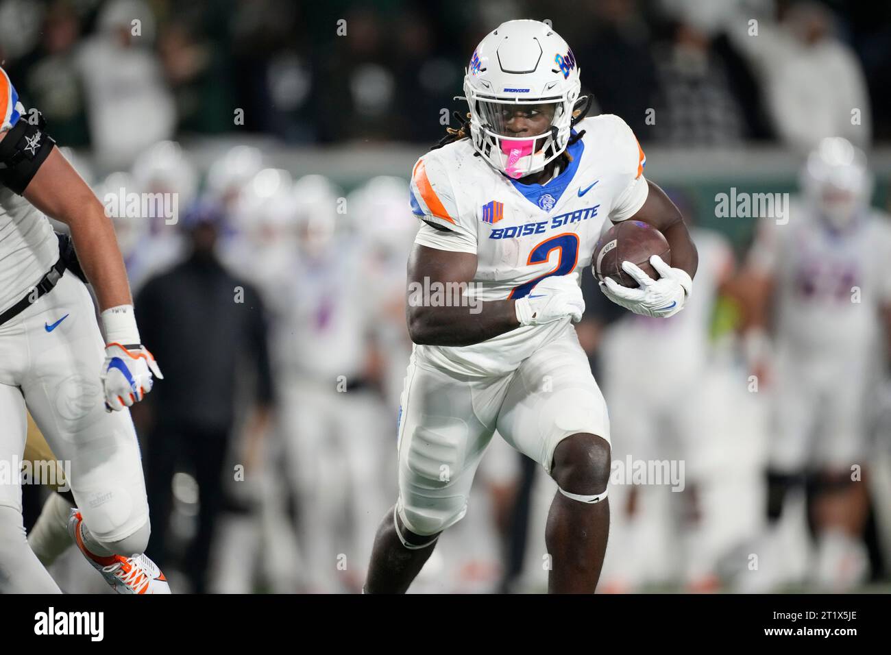 Boise State running back Ashton Jeanty (2) in the first half of an NCAA