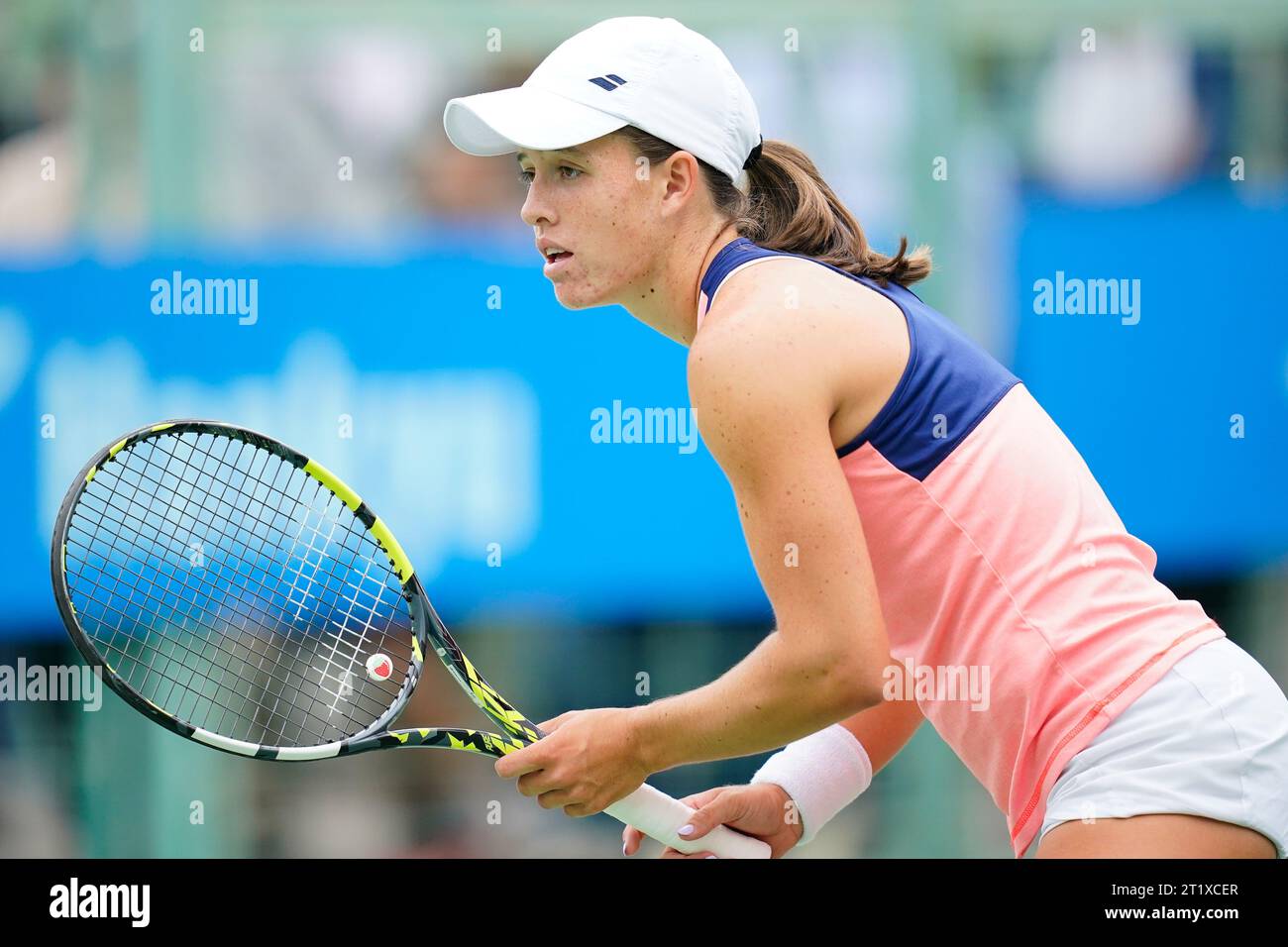 Osaka, Japan. 14th Oct, 2023. Kaitlin Quevedo (USA), October 14, 2023 - Tennis : Girls Doubles Final Match at ITC Utsubo Tennis Center during Osaka Mayor's Cup World Super Junior Tennis Championships 2023 in Osaka, Japan. Credit: SportsPressJP/AFLO/Alamy Live News Stock Photo