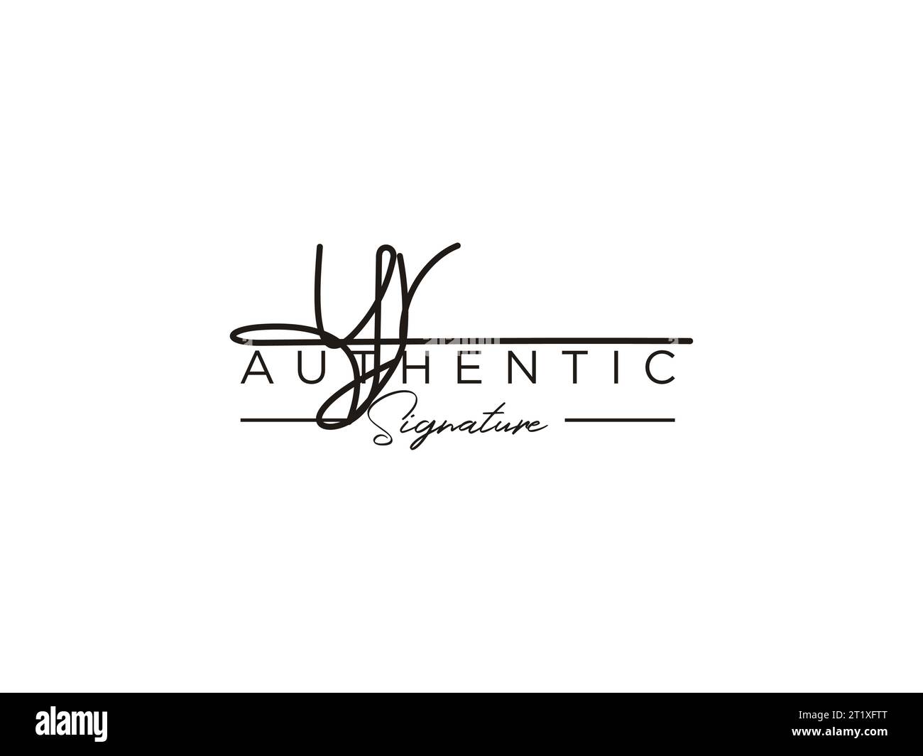 YR Signature Logo Template Vector Stock Vector Image & Art - Alamy