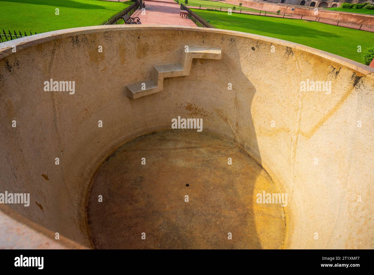 Jahangir's bathtub in the Mughal Kingdom of India. For the king to take