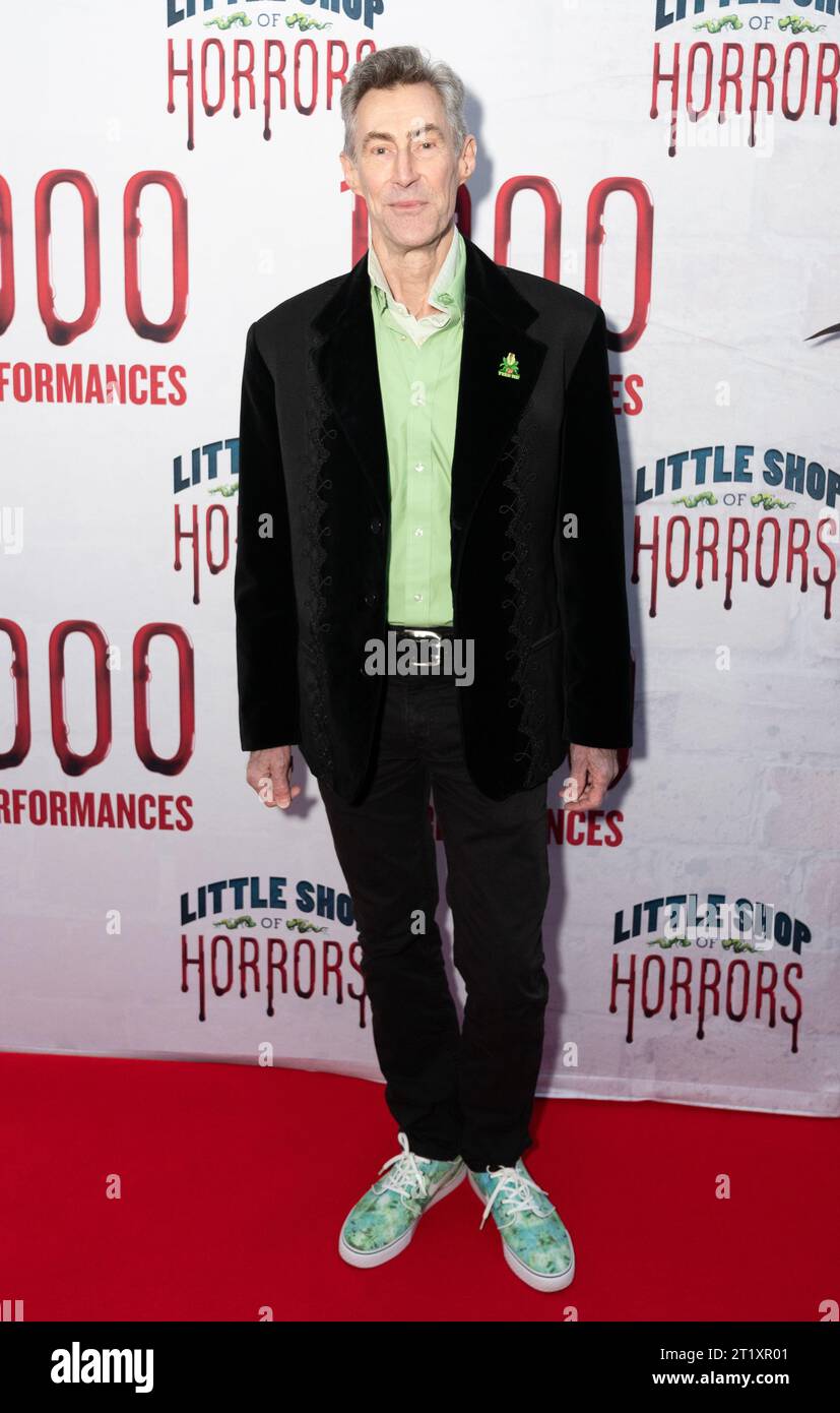 Bill Lauch attends celebration of 100th performance of Little Shop of Horrors at Bryant Park Grill in New York on October 15, 2023 Stock Photo