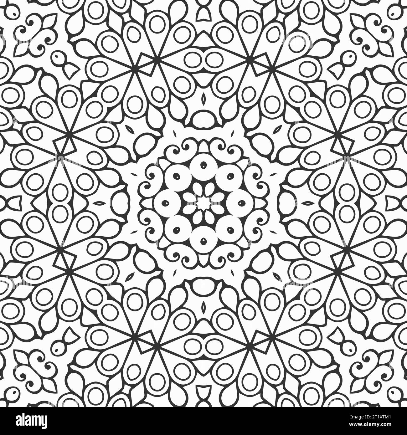 vector geometric pattern coloring - Vector Geometric Pattern Coloring Page Design 2T1XTM1 
