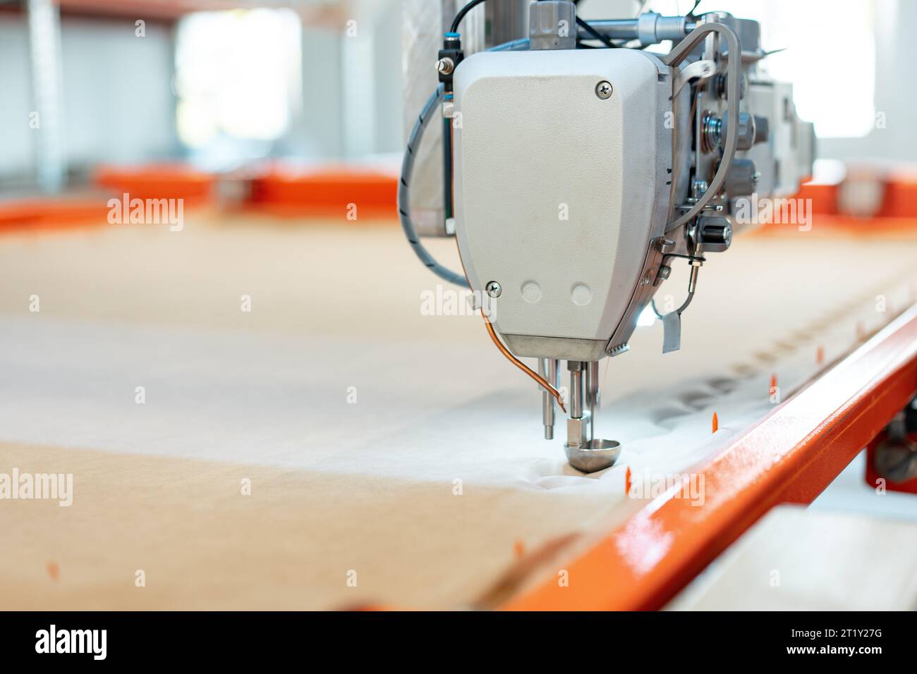 Automatic embroidery machines hi-res stock photography and images - Alamy