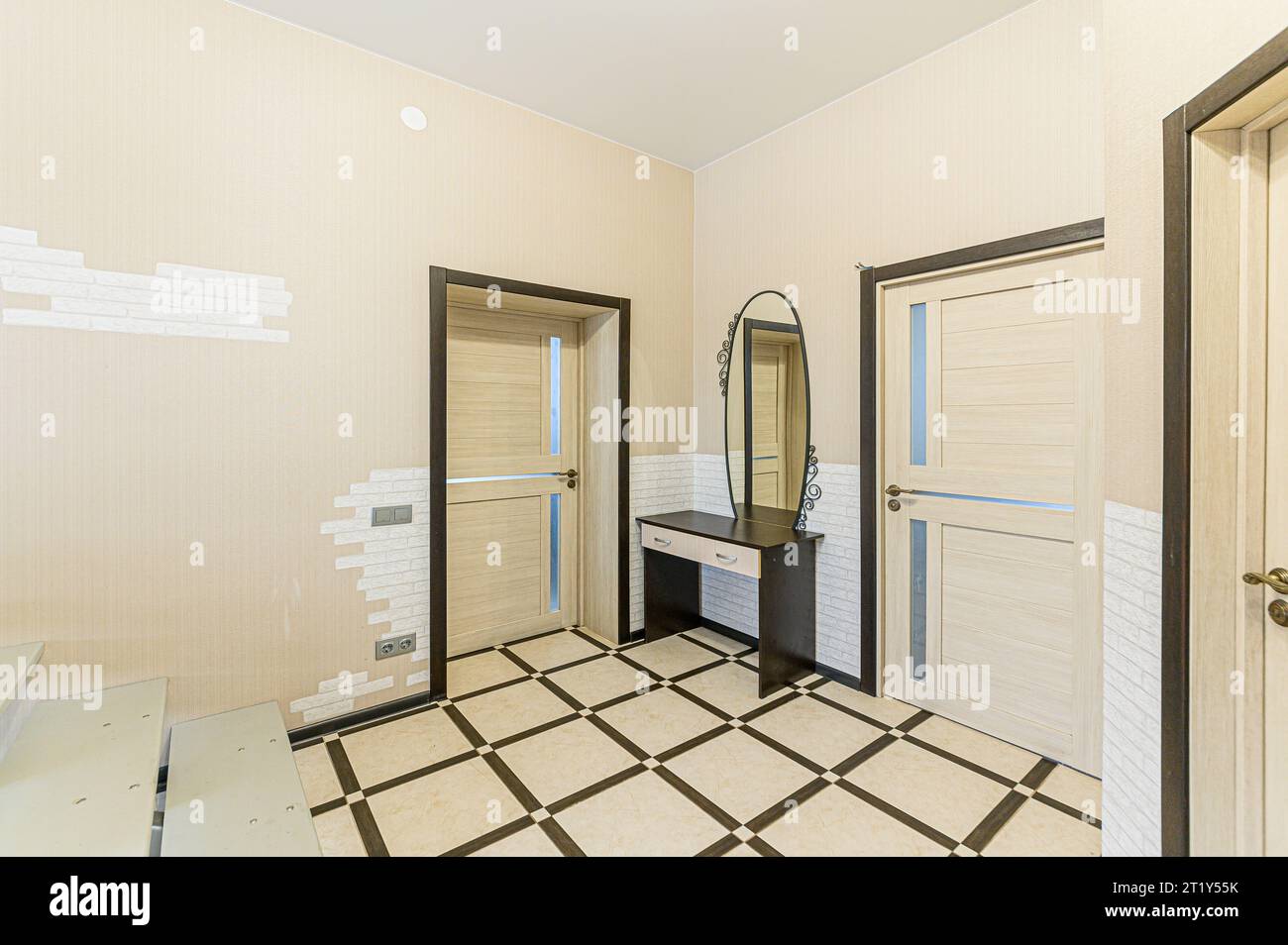 Visual Reference: Interior Apartment Room Doors Renovation Corridor Lobby Entrance Hall