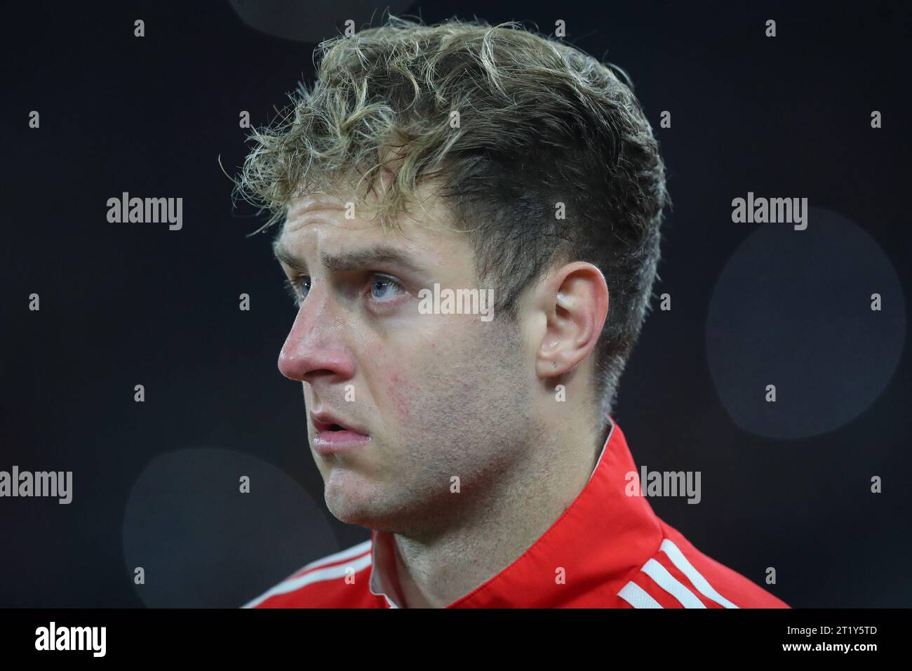 Joe Rodon of Wales during the UEFA Euro 2024 Qualifiers match Wales vs