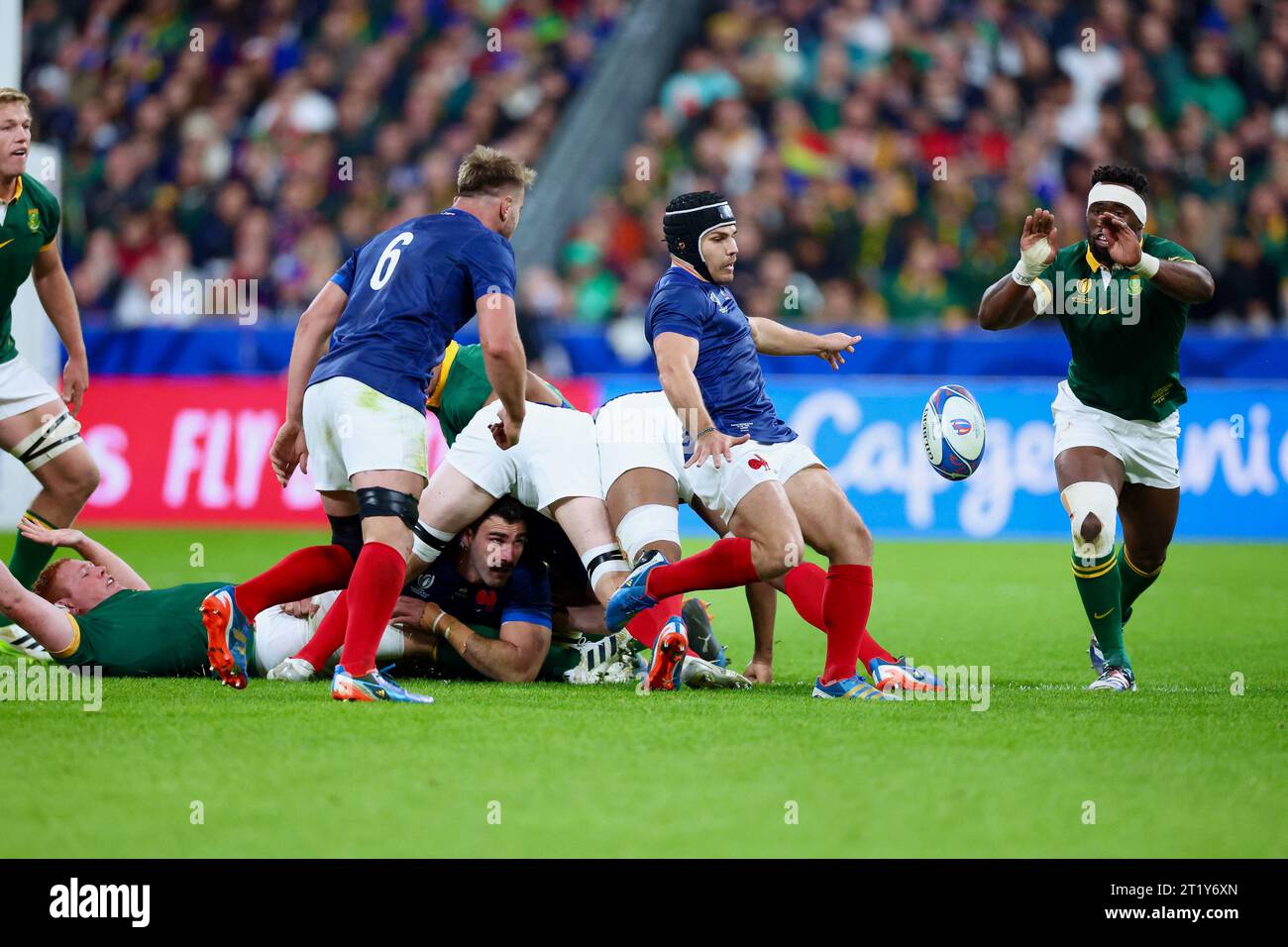 Saint Denis, France. 15th Oct, 2023. France v South Africa Rugby World ...