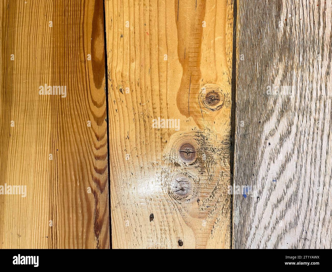 old weathered wood texture background Stock Photo