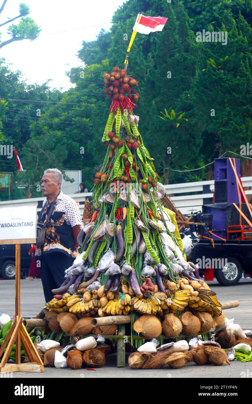 a Javanese tradition in the form of offerings as thanks to God which ...