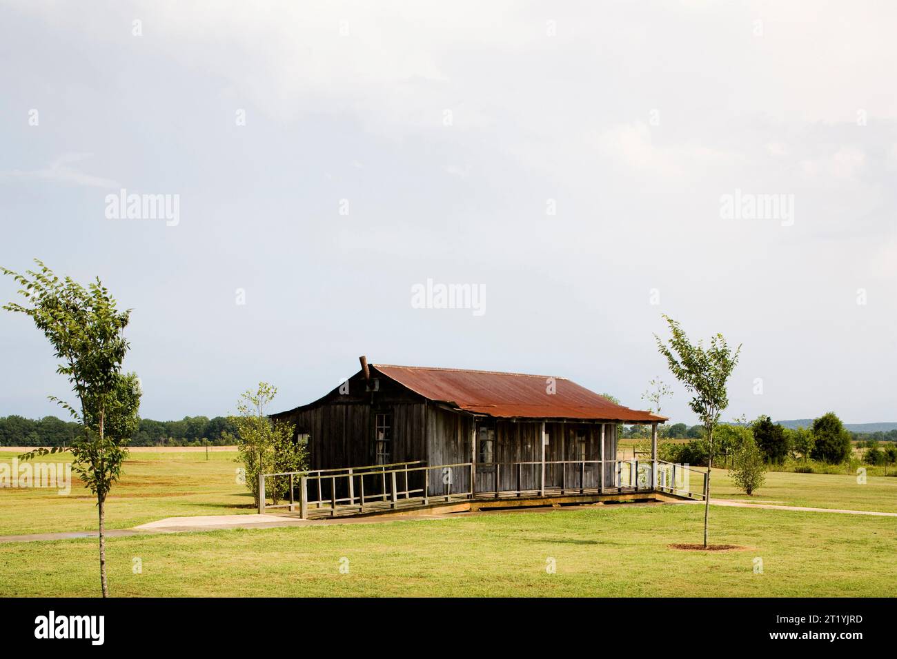 An old farm house. Stock Photo