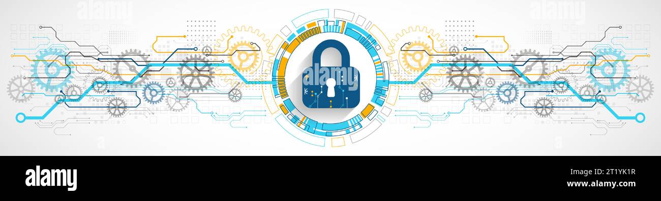 Personal data security Illustrates cyber data or information privacy ...