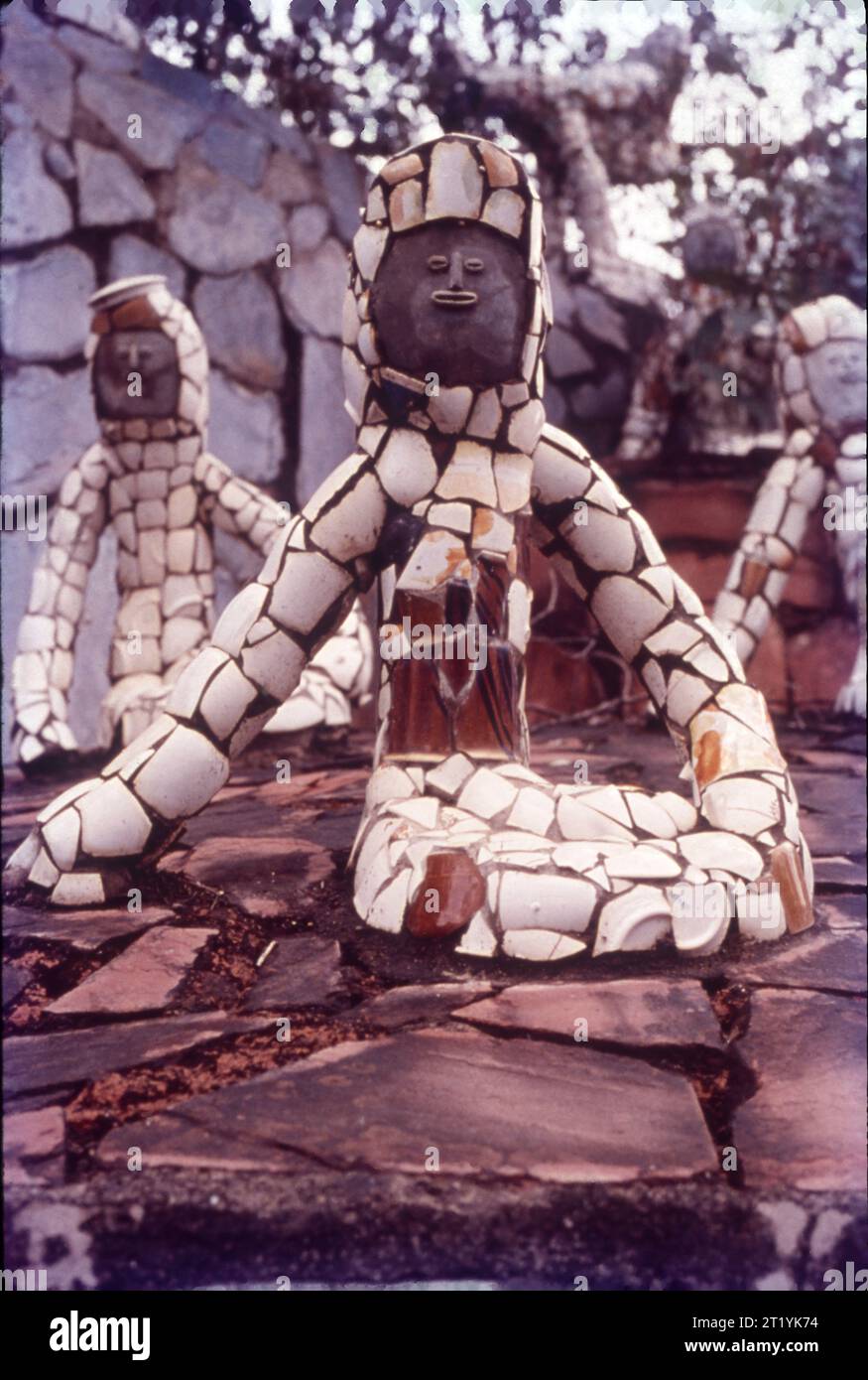 The Rock Garden of Chandigarh is a sculpture garden for rock