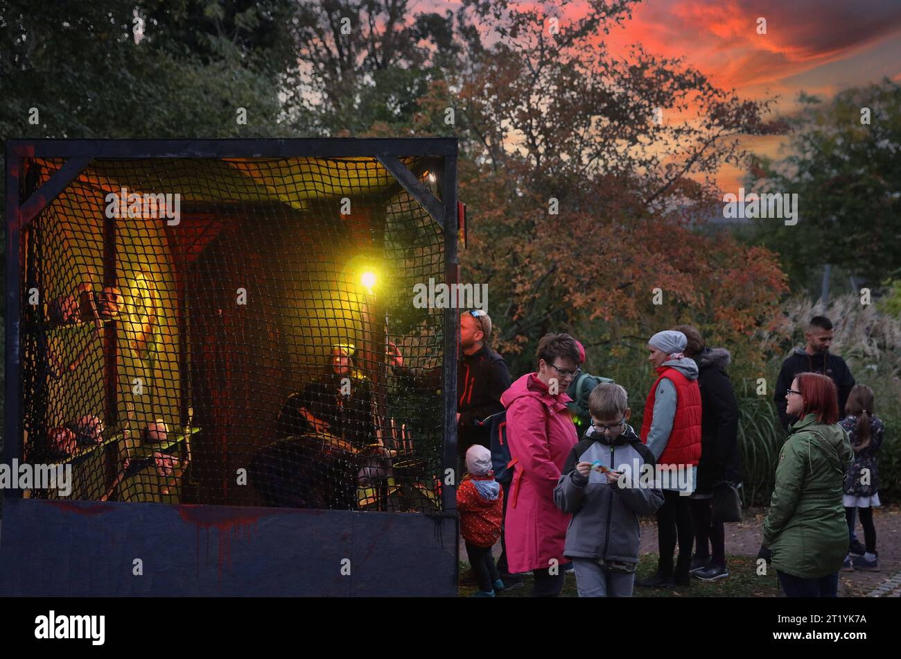 14.10.2023/Sachsen Anhalt SachsenAnhalt Halle Saale Bergzoo Zoo