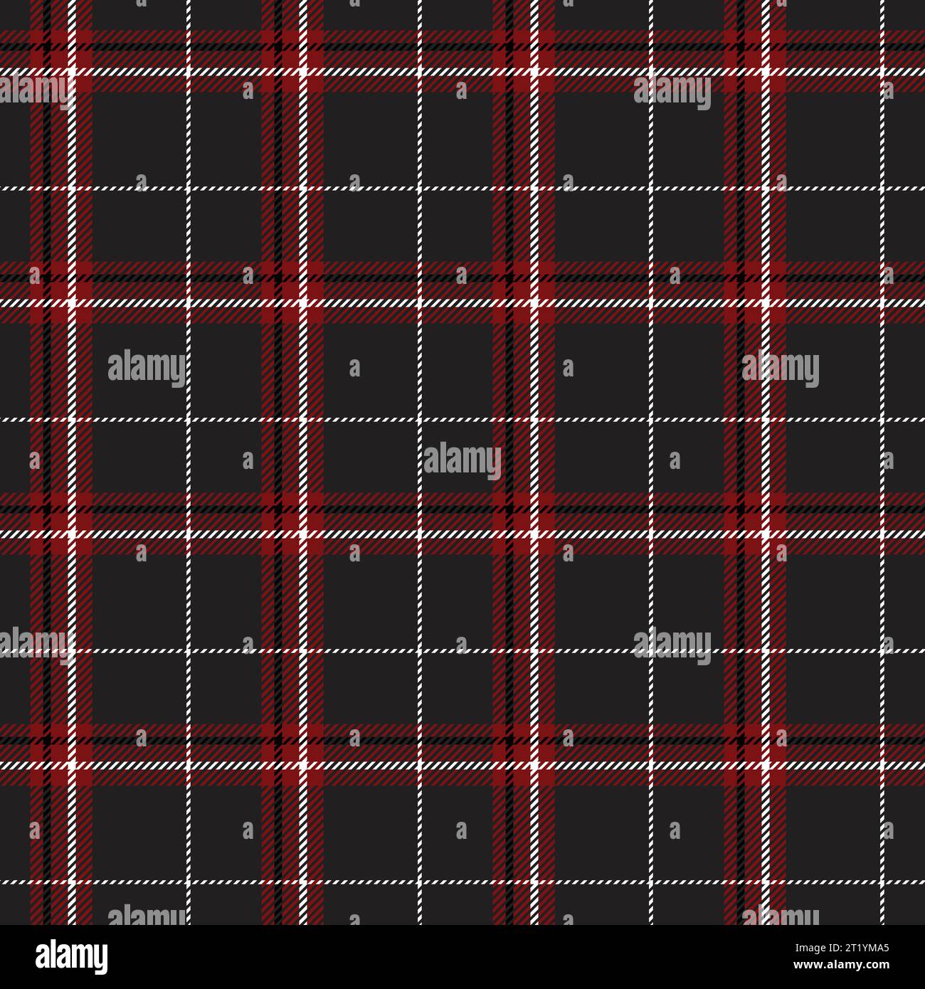 Tartan Flannel Pattern in a Vector Format Stock Vector