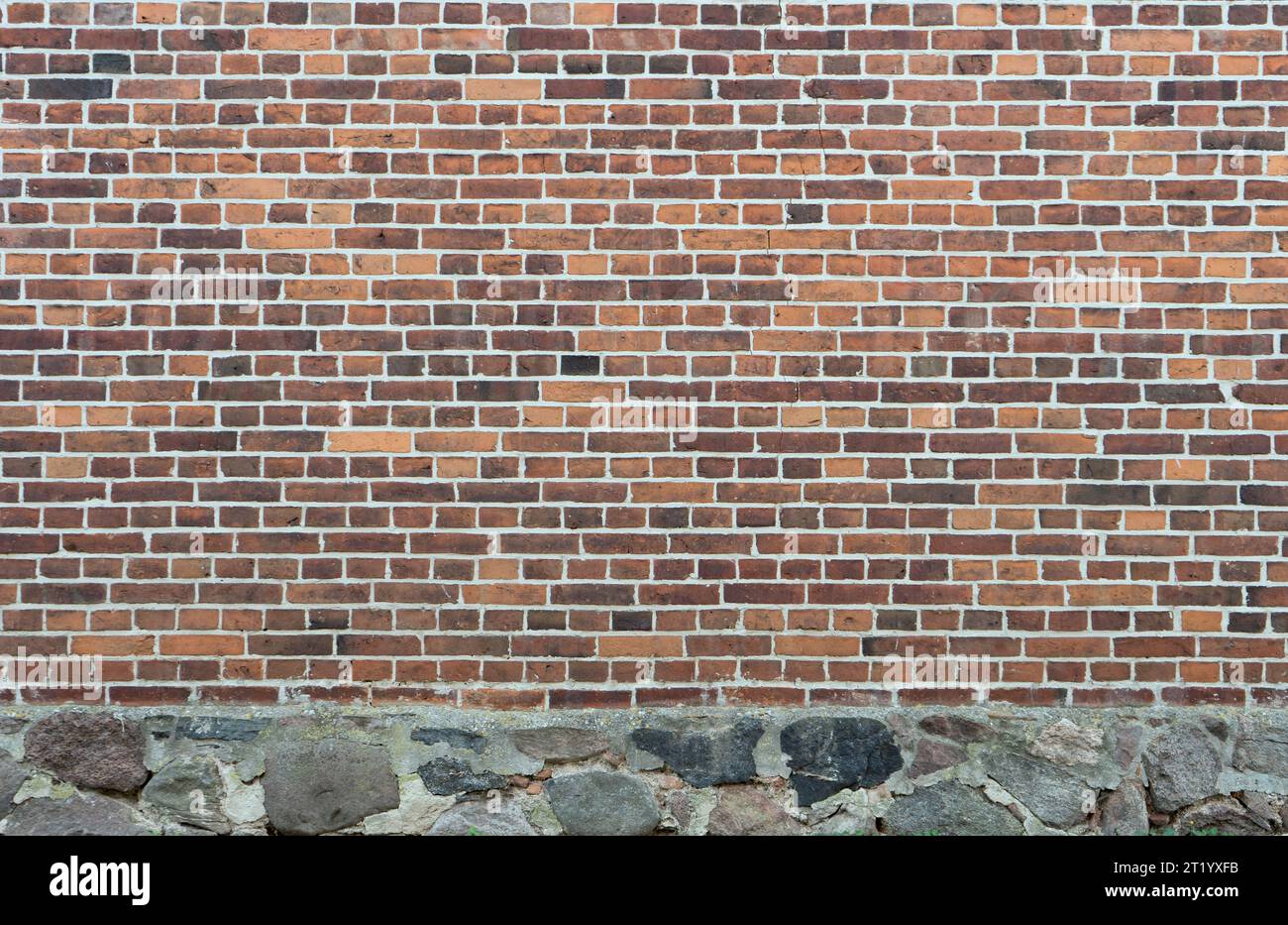 Background of brick wall texture Stock Photo