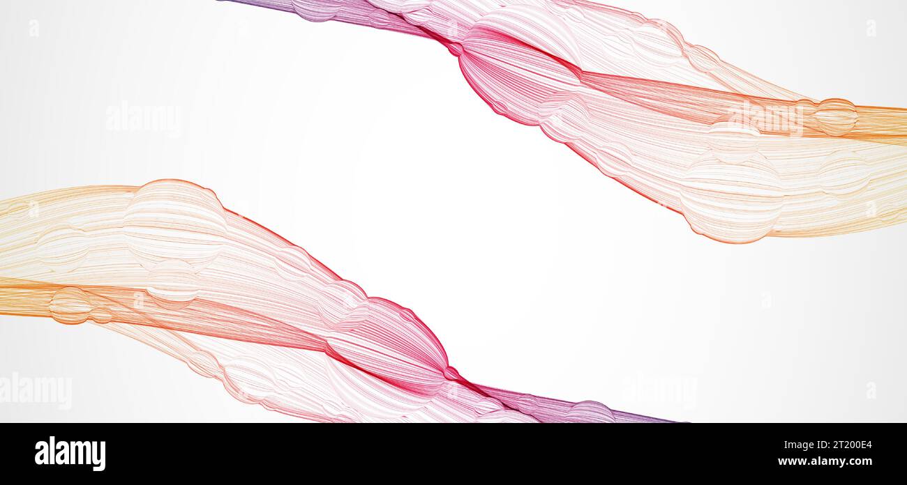 Abstract background. Vector. Illustration of a color wave Stock Vector ...